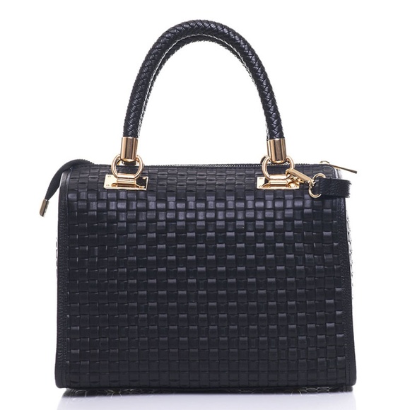 XXSOLDXX  NWT ANNA MORELLINI Italian Woven Leather - Picture 1 of 7